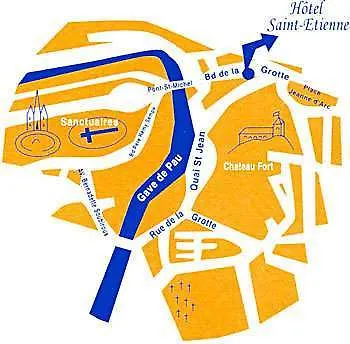 Saint Etienne Lourdes